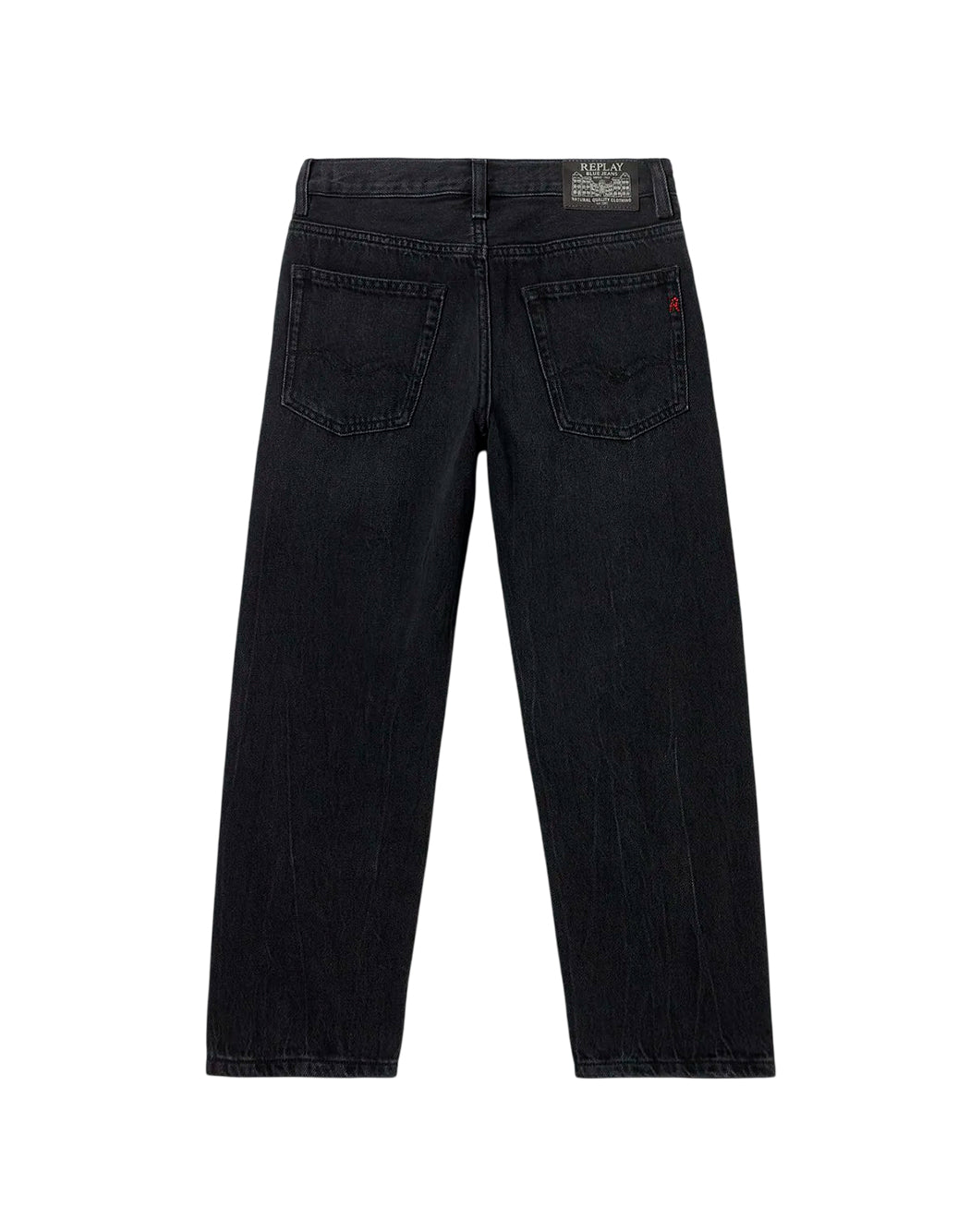 Replay Jeans slim da Bambino Replay, colore Nero Nero