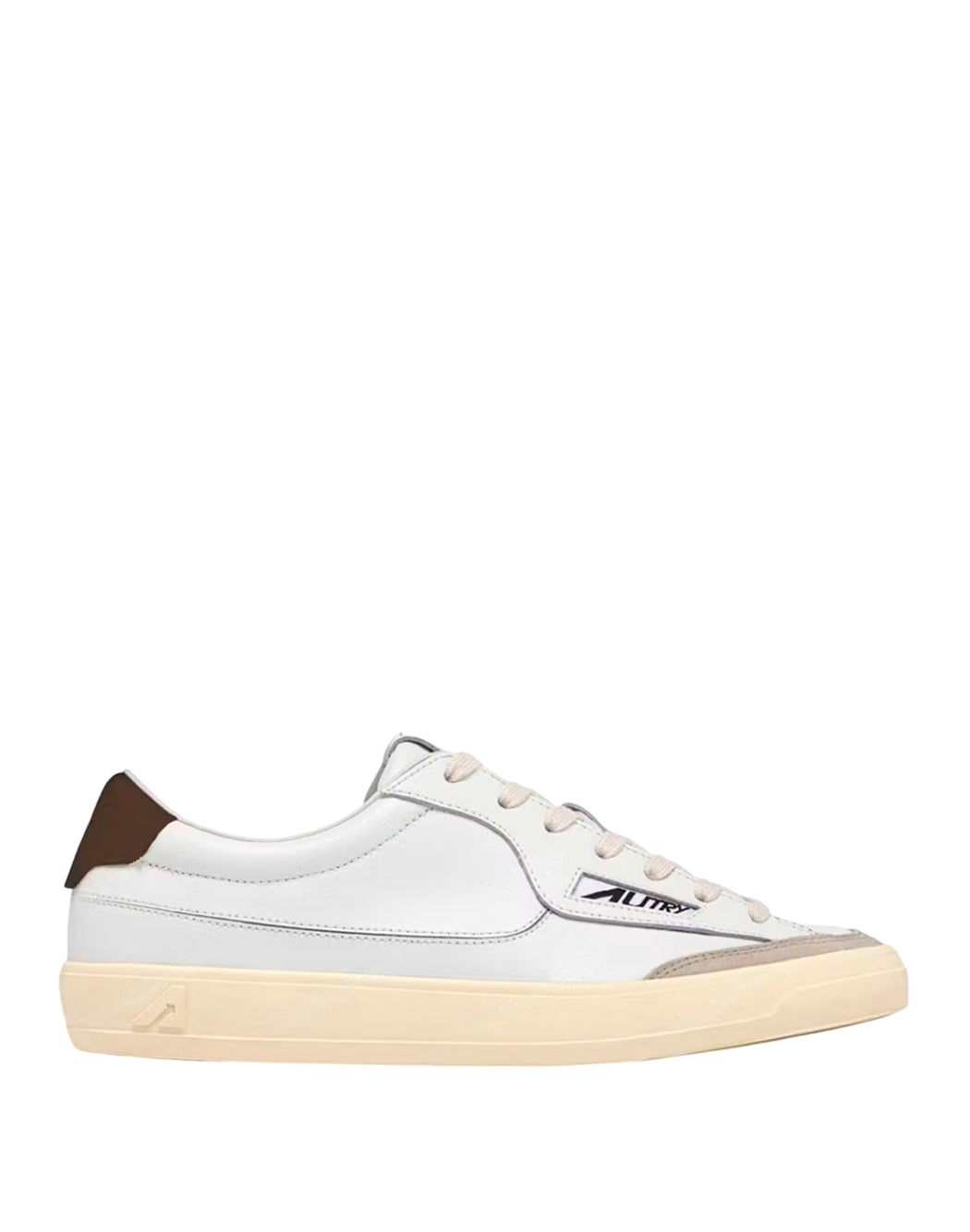 Autry SNEAKERS AUTRY WINDSCAPE LOW WHITE/CHOCOLATE – SCLM-UK10 Bianco