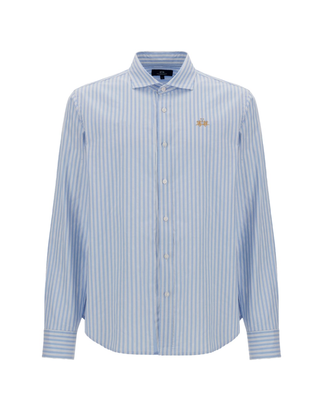 La Martina Camicie casual da Uomo La martina, colore Azzurro Azzurro