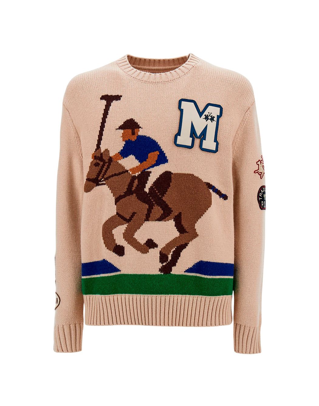 La Martina Maglie girocollo da Uomo La martina, colore Neutro Neutro