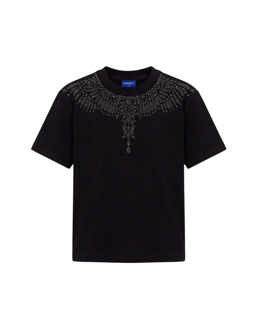 County Of Milan T-shirt maniche corte da Bambina County of milan, colore Nero Nero