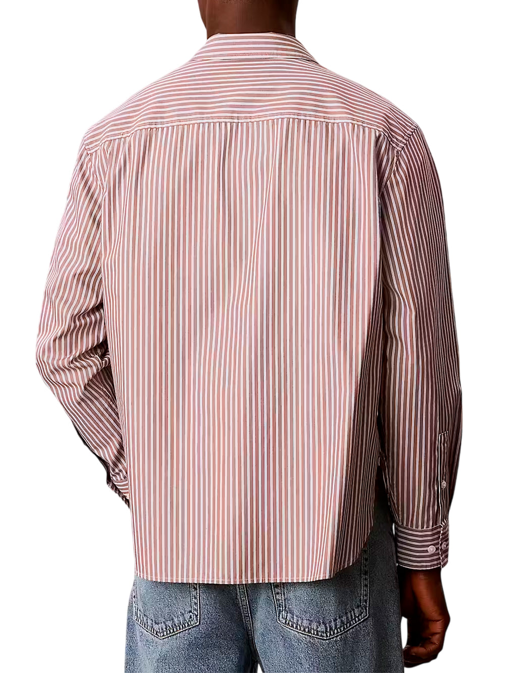 Calvin Klein Jeans Camicie casual da Uomo Calvin klein jeans, colore Grigio Grigio