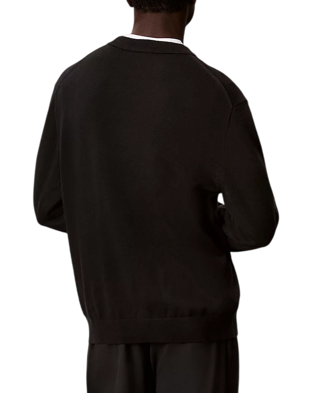 Calvin Klein Jeans Maglie girocollo da Uomo Calvin klein jeans, colore Nero Nero