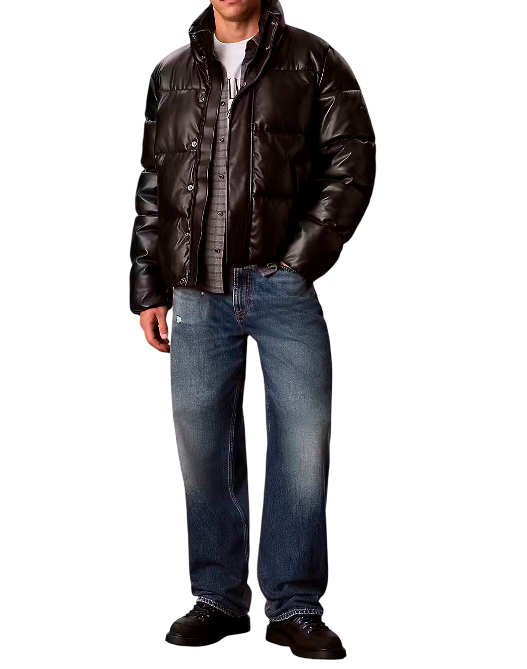 Calvin Klein Jeans Piumini corti da Uomo Calvin klein jeans, colore Nero Nero