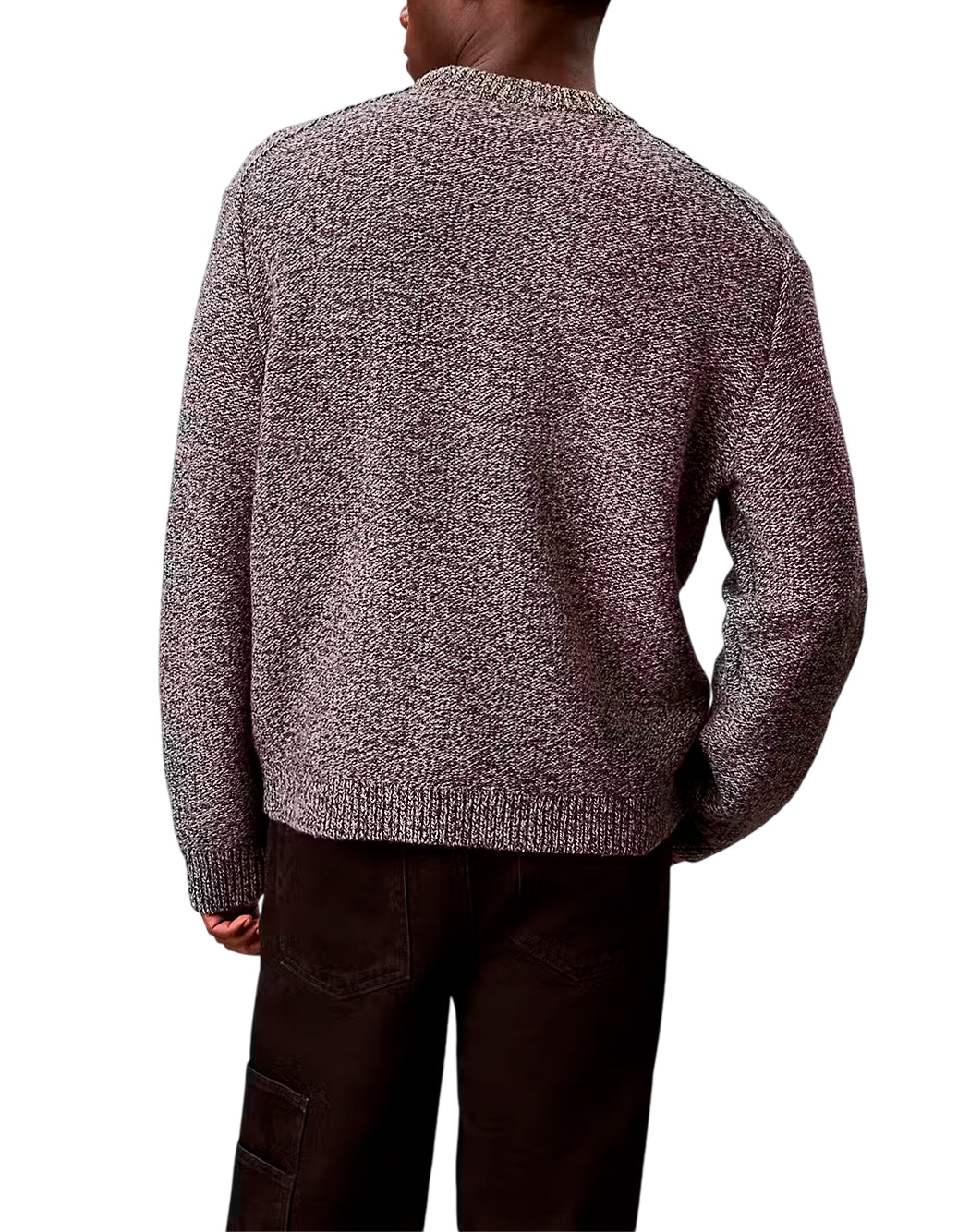 Calvin Klein Jeans Maglie girocollo da Uomo Calvin klein jeans, colore Grigio Grigio