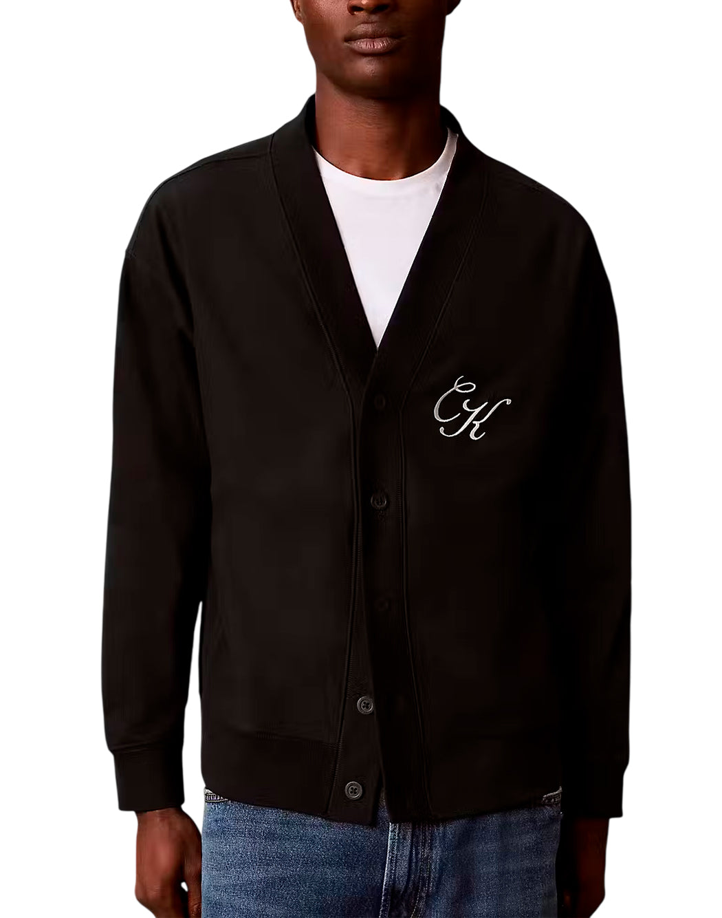 Calvin Klein Jeans Cardigan e giacche in maglia da Uomo Calvin klein jeans, colore Nero Nero