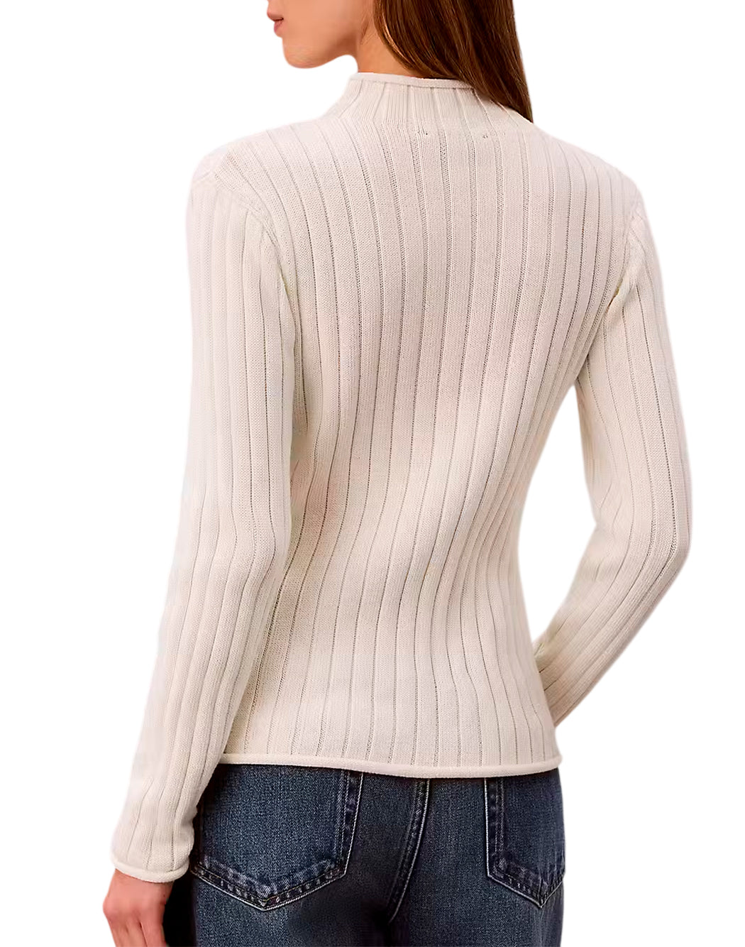 Calvin Klein Jeans Maglie collo alto da Donna Calvin klein jeans, colore Bianco Bianco