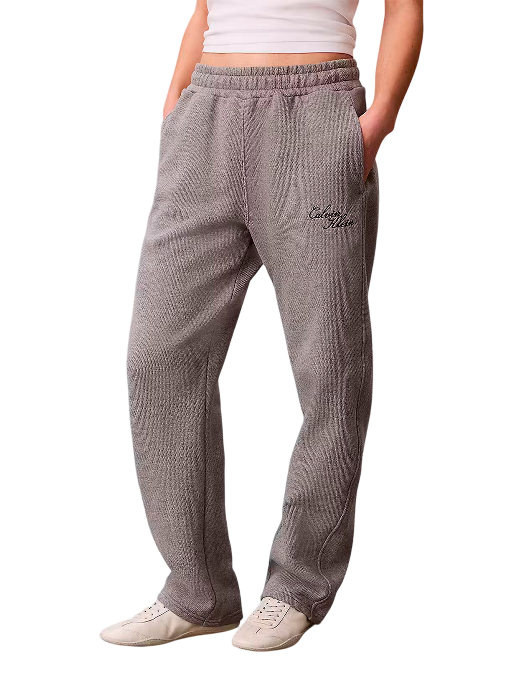 Calvin Klein Jeans Pantaloni sportivi da Donna Calvin klein jeans, colore Grigio Grigio