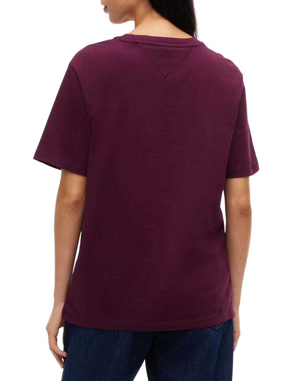 Tommy Hilfiger Jeans T-SHIRT CON STAMPA A CONTRASTO Rosso