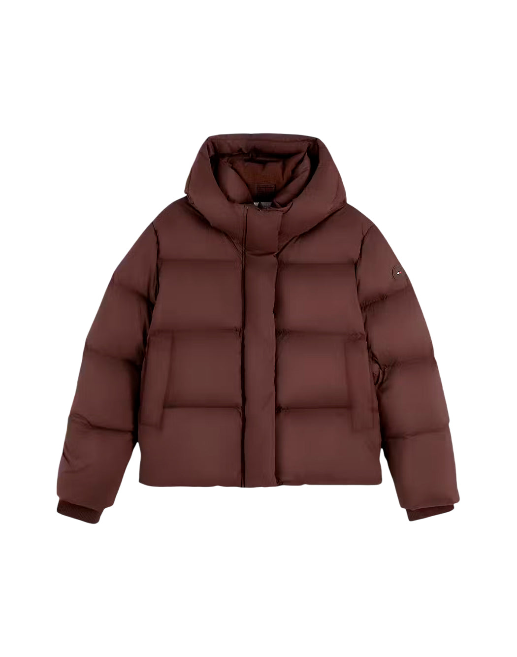 Tommy Hilfiger Piumini corti da Donna Tommy hilfiger, colore Marrone Marrone