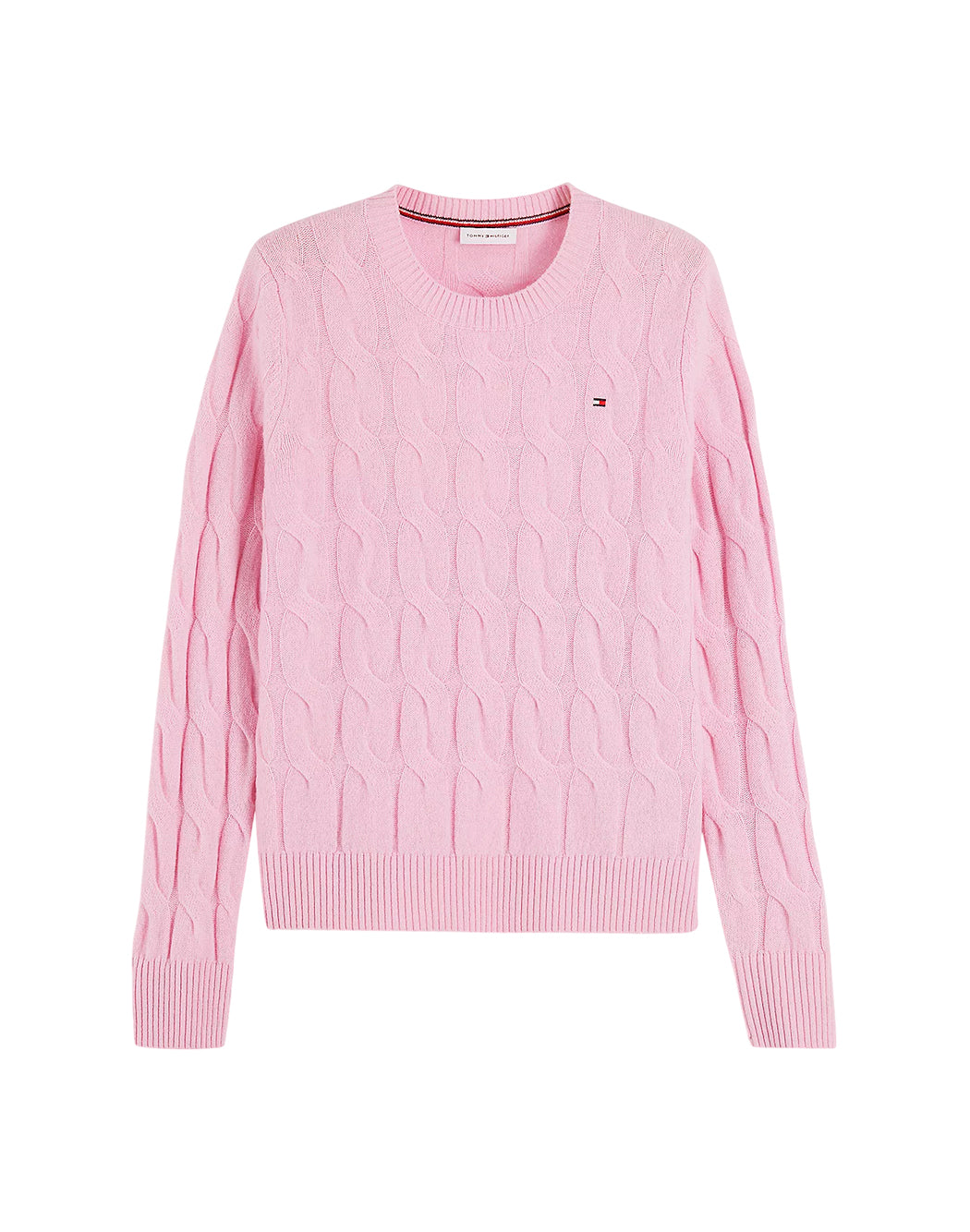Tommy Hilfiger Maglie girocollo da Donna Tommy hilfiger, colore Rosa Rosa