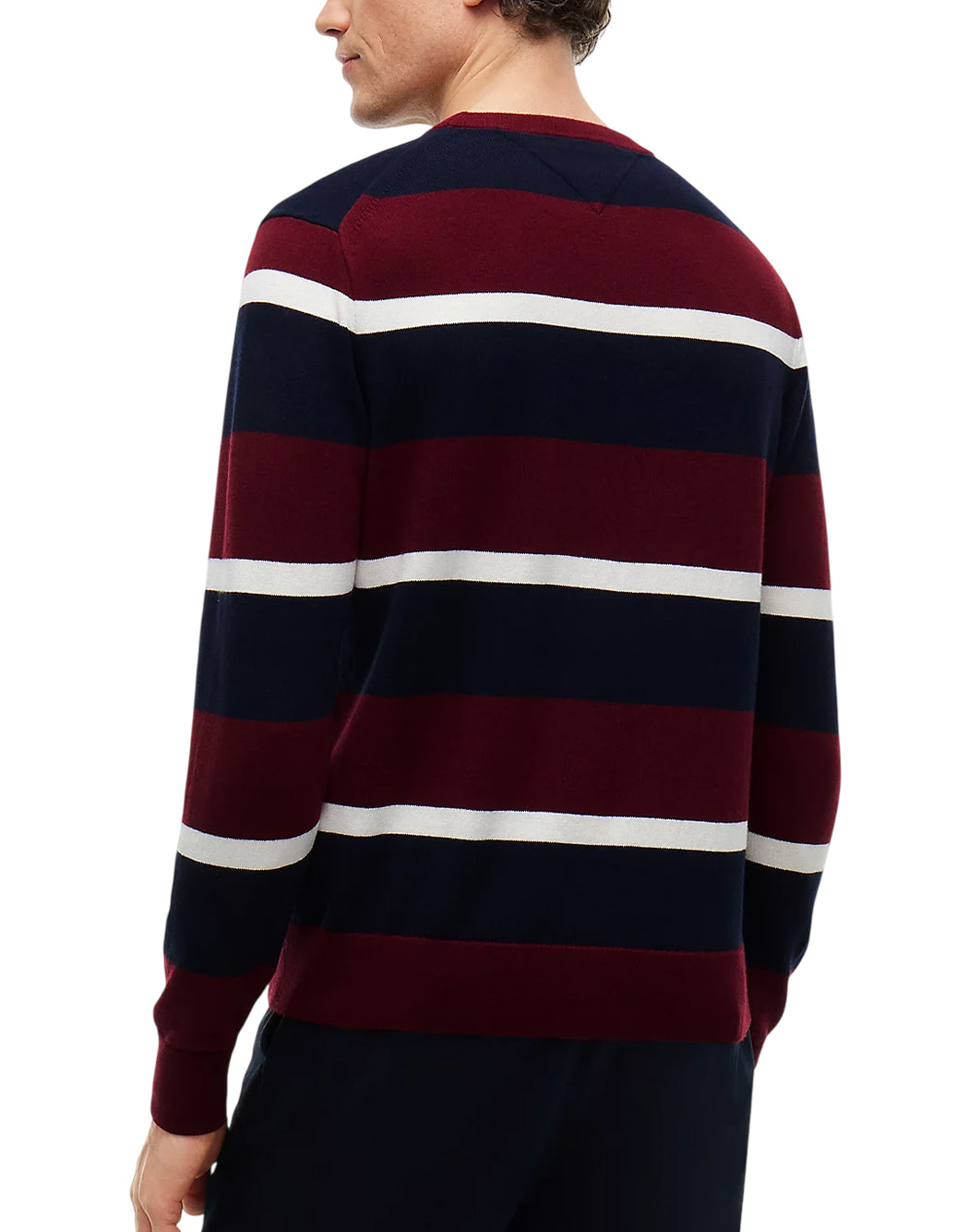Tommy Hilfiger Maglie girocollo da Uomo Tommy hilfiger, colore Rosso Rosso