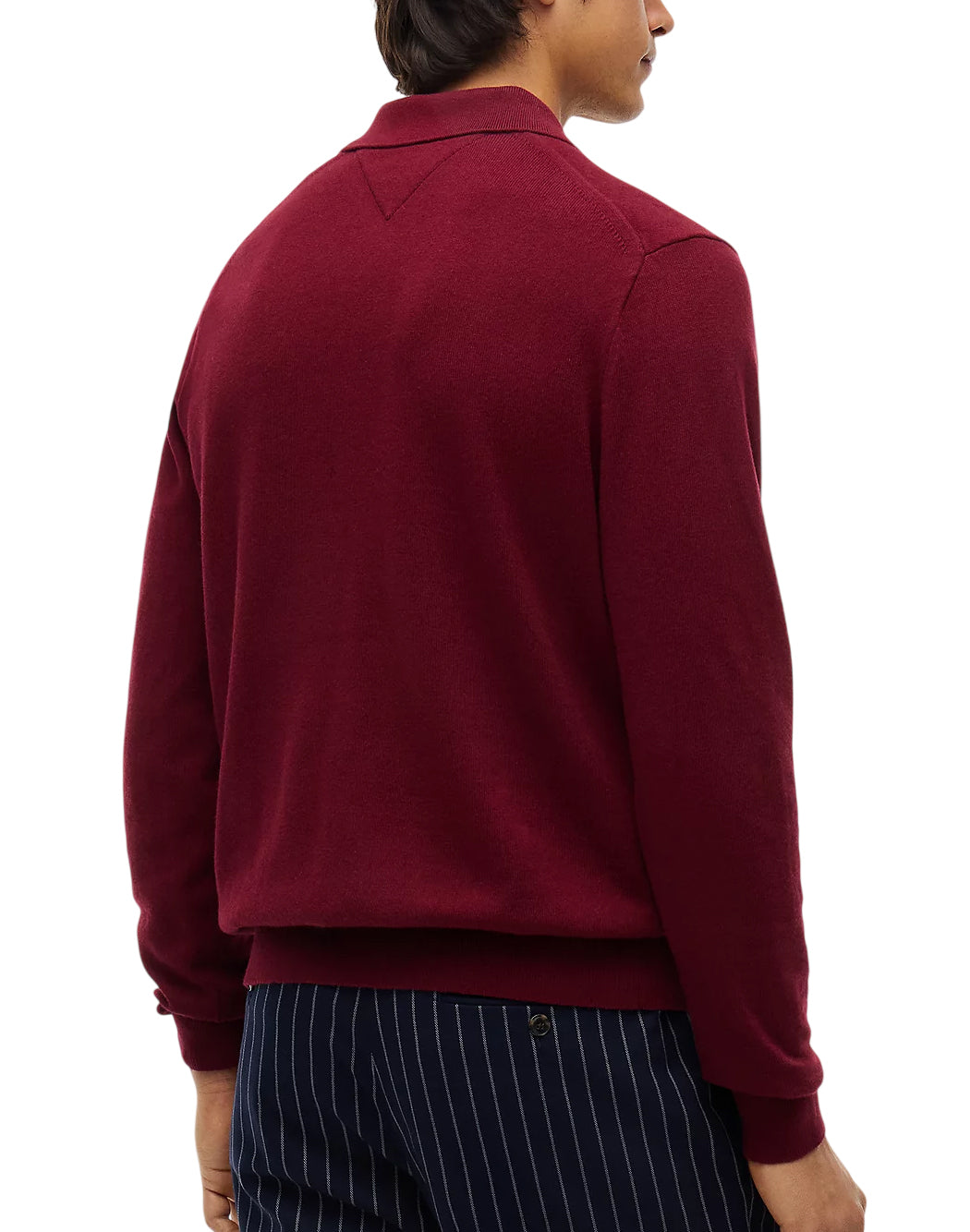 Tommy Hilfiger Polo maniche lunghe da Uomo Tommy hilfiger, colore Rosso Rosso