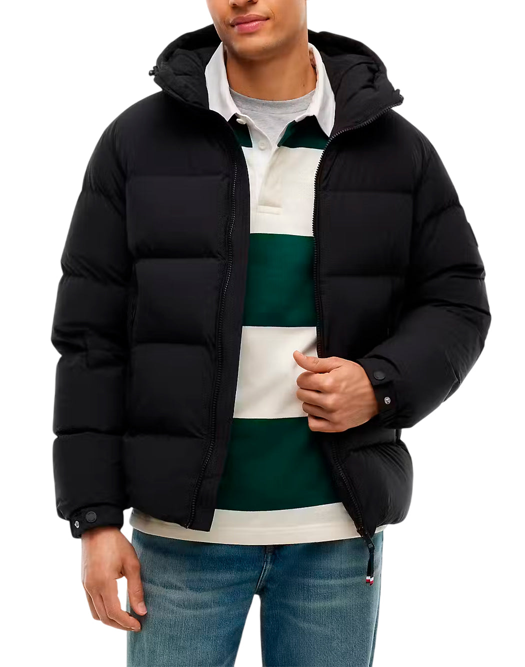 Tommy Hilfiger Piumini corti da Uomo Tommy hilfiger, colore Nero Nero