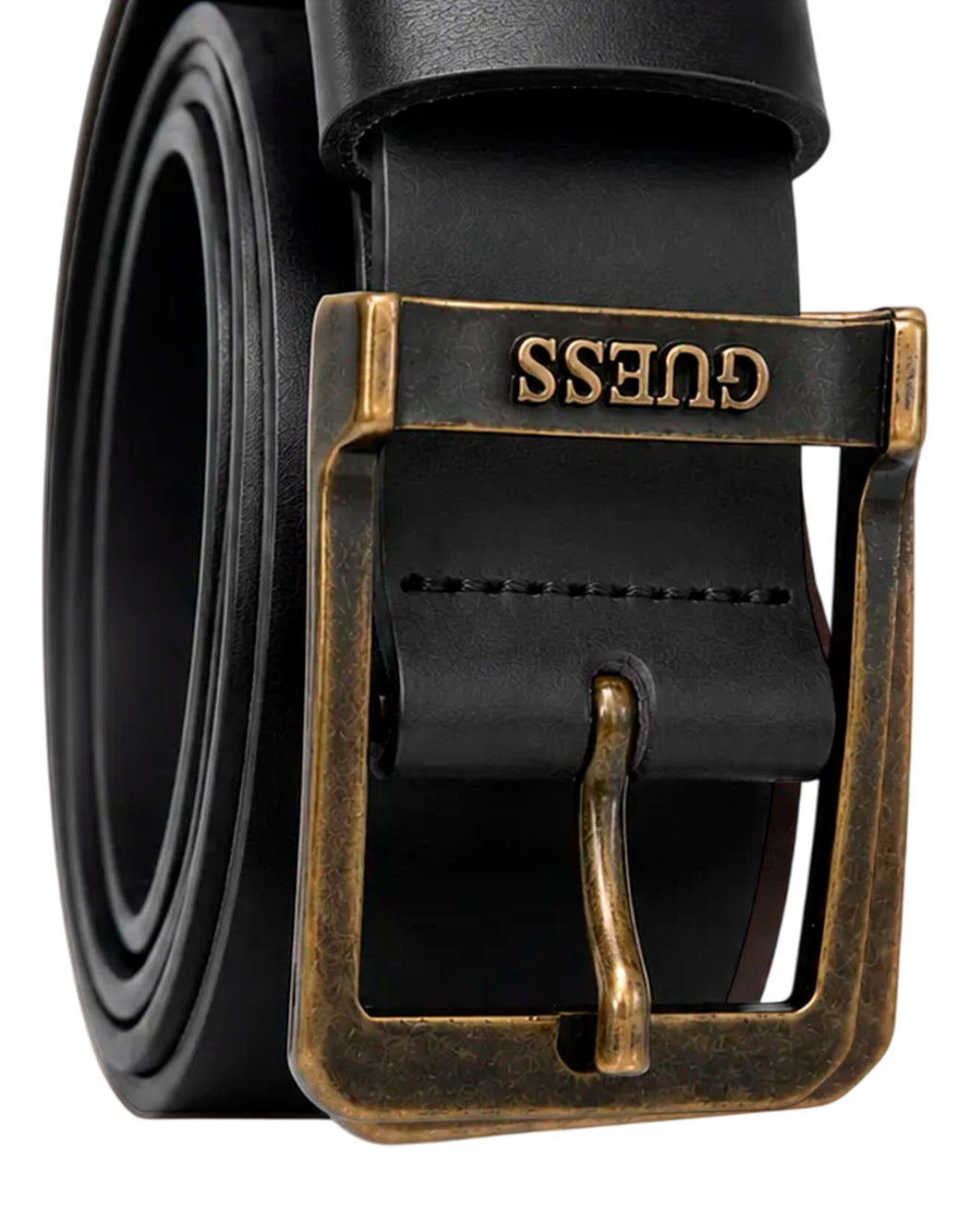 Guess Cinture in pelle da Uomo Guess, colore Nero Nero