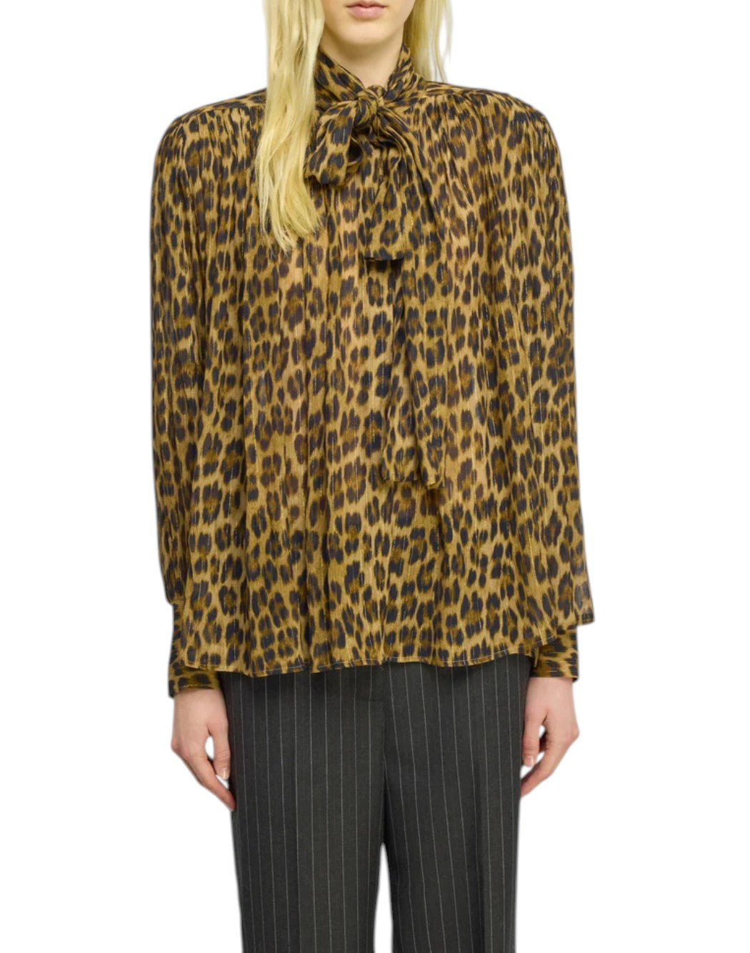 Semi-couture Bluse da Donna Semi-couture, colore Marrone Marrone