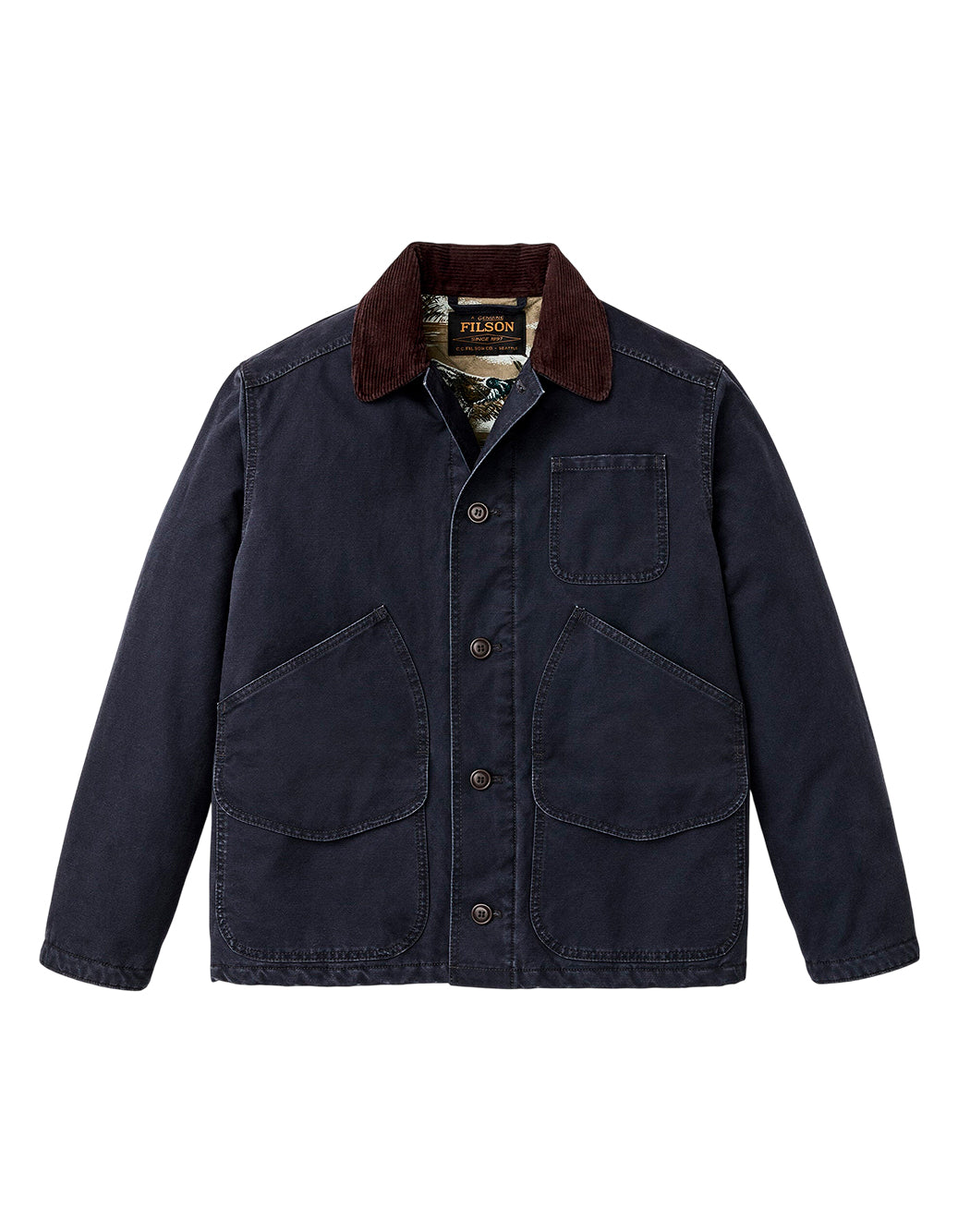 Filson Giacche casual da Uomo Filson, colore Blu Blu