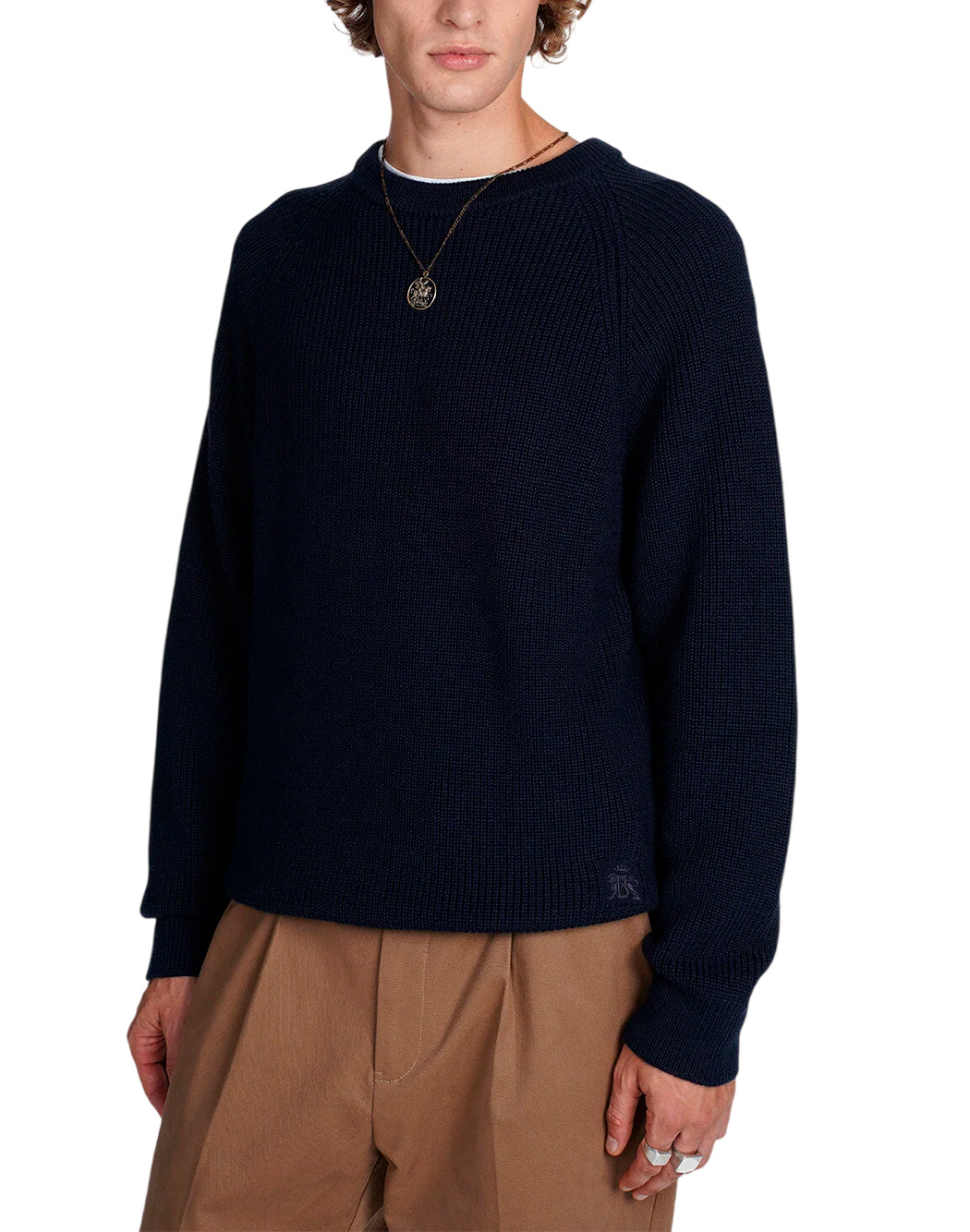Baracuta Maglie girocollo da Uomo Baracuta, colore Blu Blu