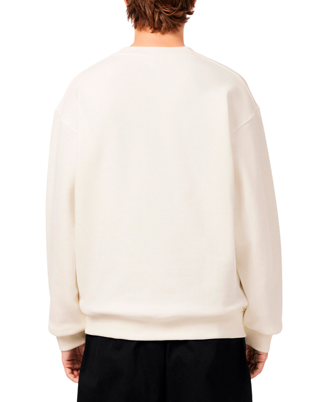 Lacoste Felpe girocollo da Uomo Lacoste, colore Bianco Bianco