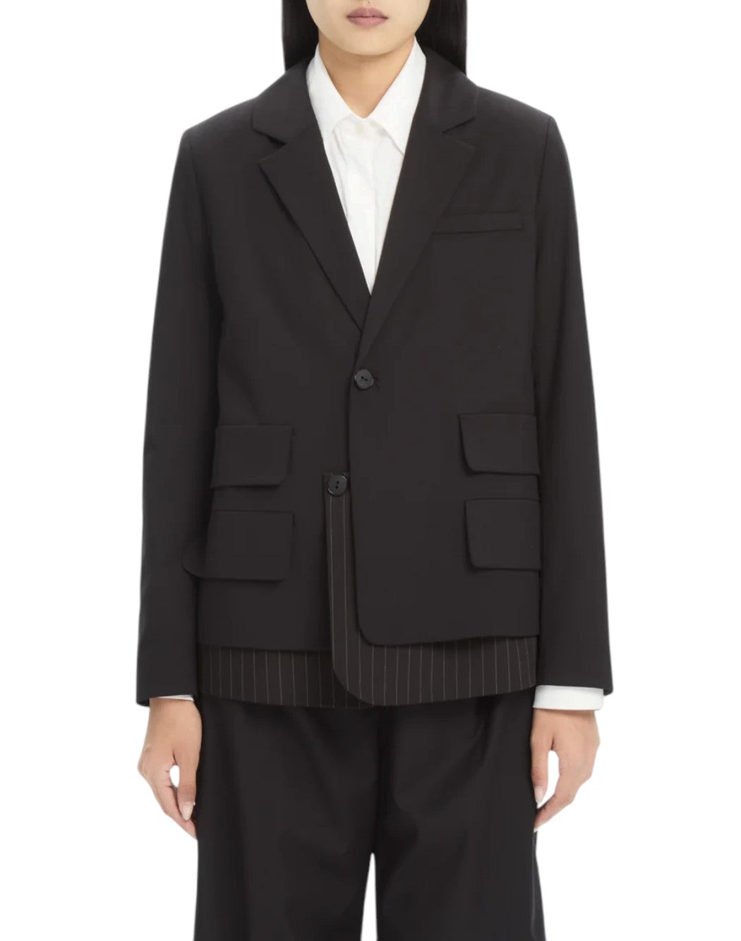 Malloni Giacche eleganti da Donna Malloni, colore Nero Nero