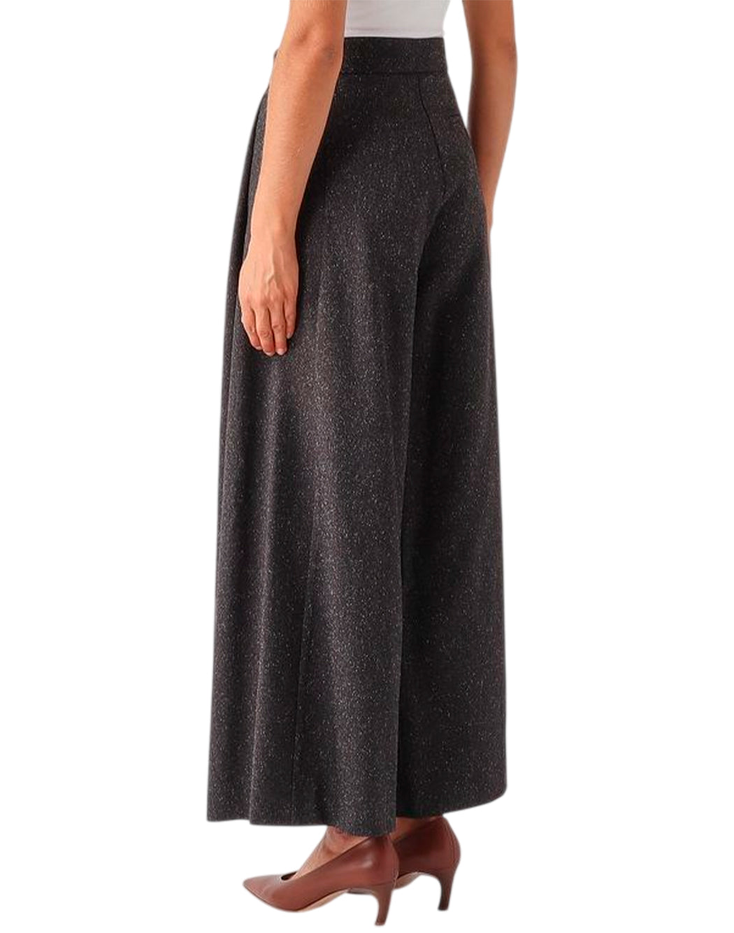 Meimeij Pantaloni cropped da Donna Meimeij, colore Nero Nero