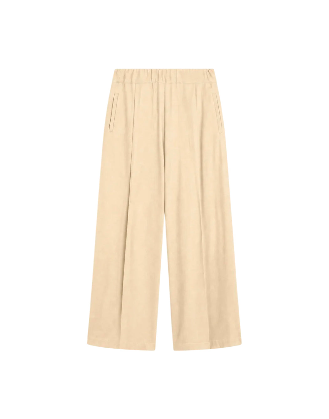 Semi-couture Pantaloni flared da Donna Semi-couture, colore Neutro Neutro