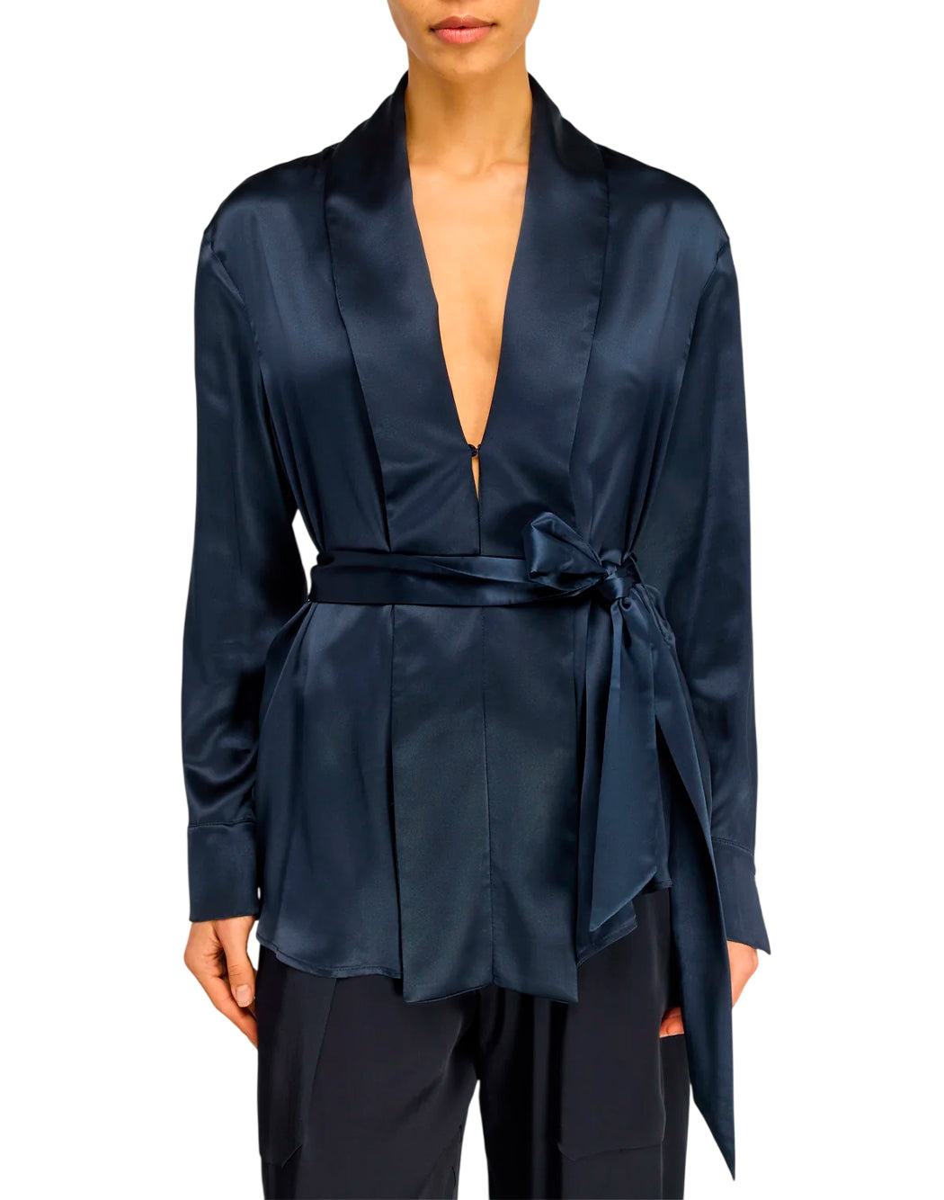 Semi-couture Bluse da Donna Semi-couture, colore Blu Blu