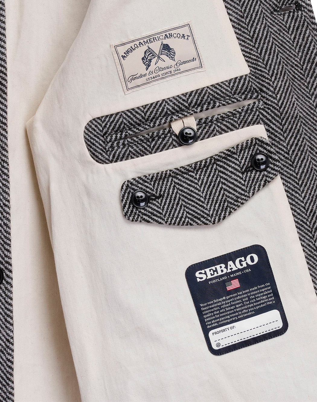 Sebago Cappotti lunghi da Uomo Sebago, colore Grigio Grigio