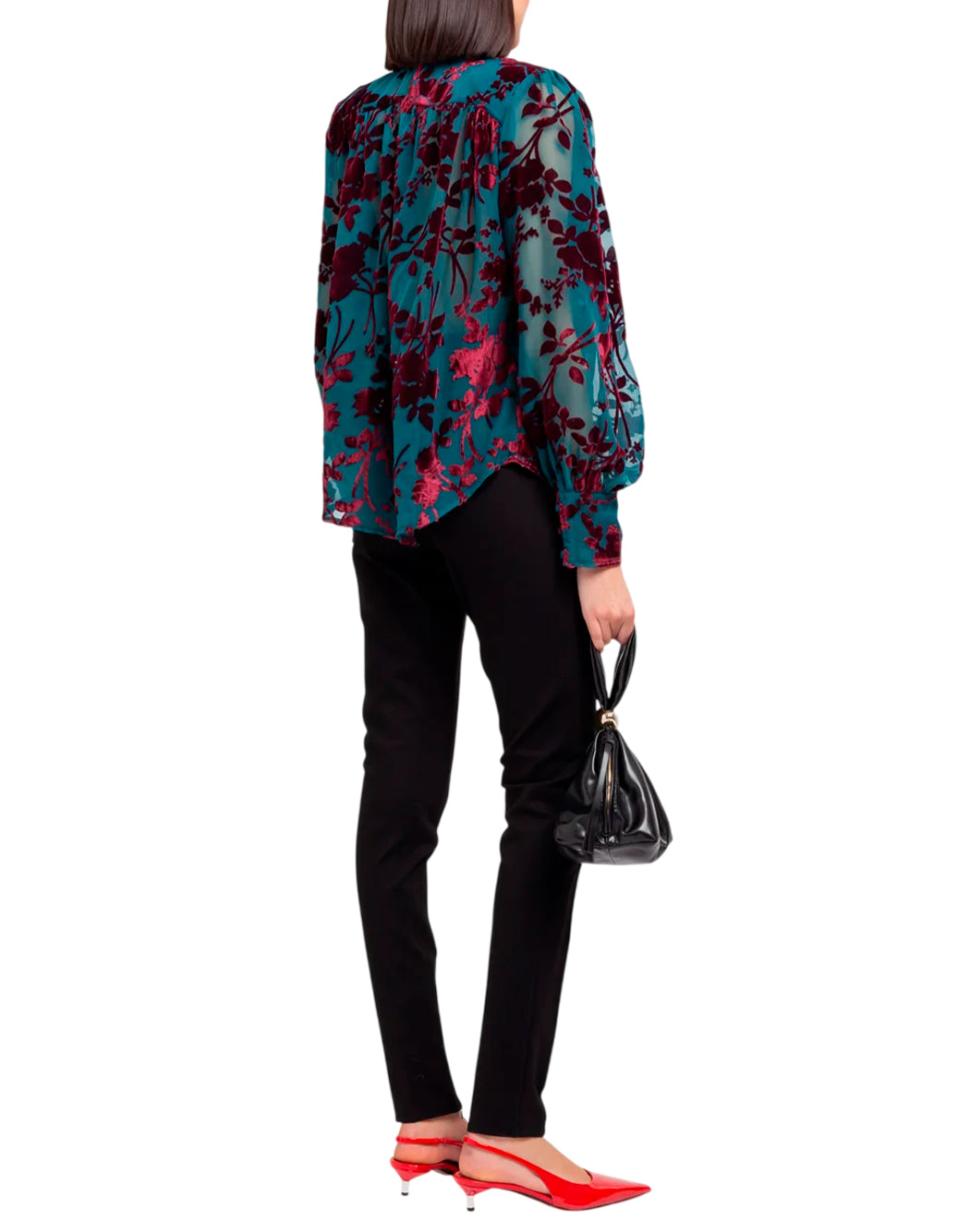Weili Zheng Bluse da Donna Weili zheng, colore Rosso Rosso