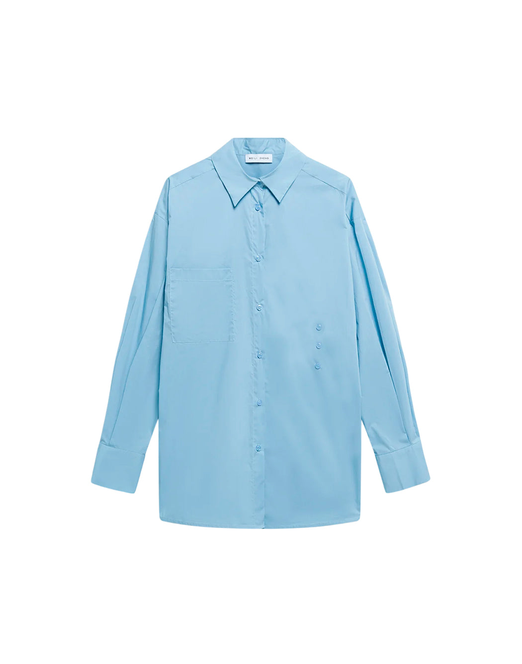 Weili Zheng Camicie casual da Donna Weili zheng, colore Azzurro Azzurro