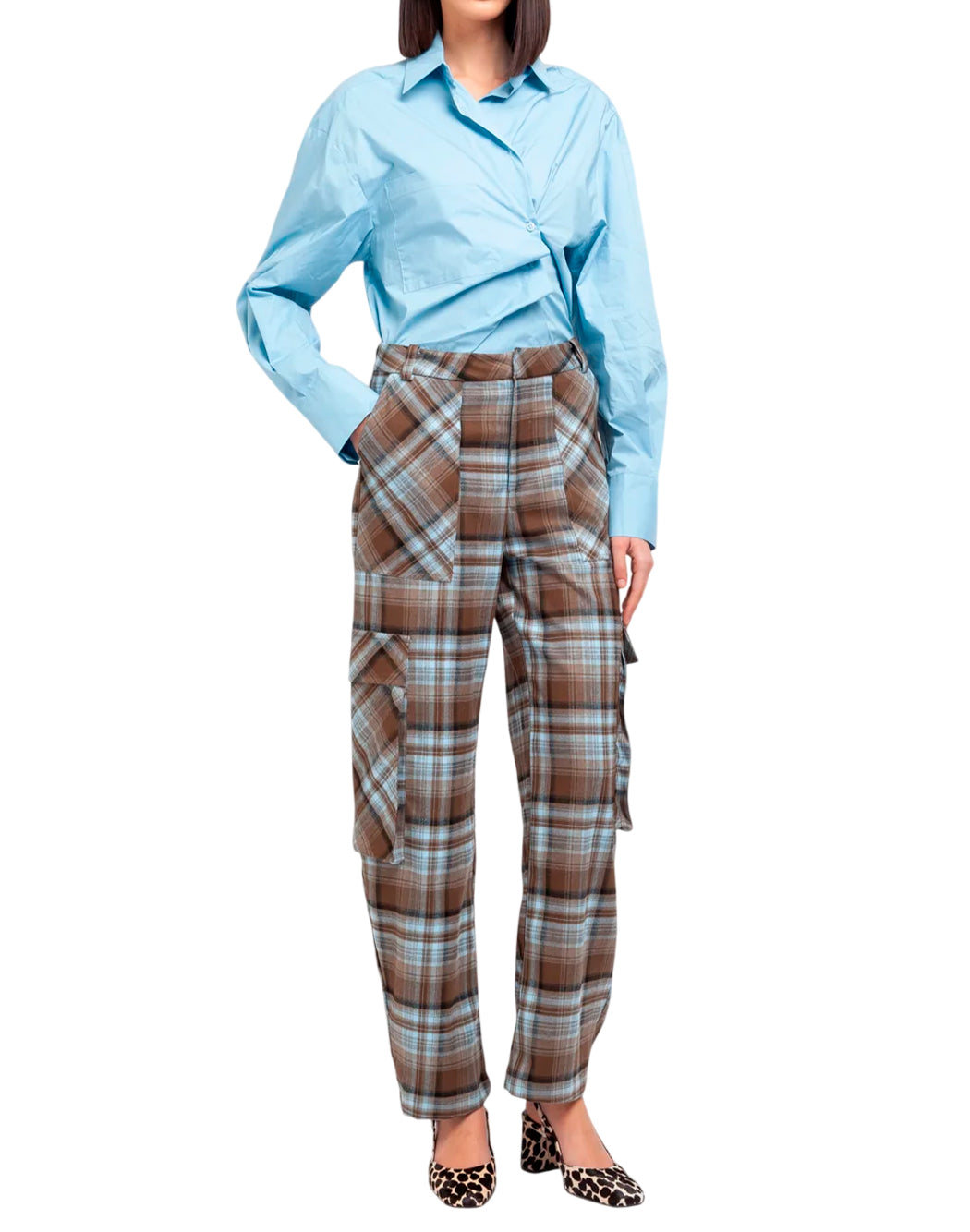 Weili Zheng Camicie casual da Donna Weili zheng, colore Azzurro Azzurro