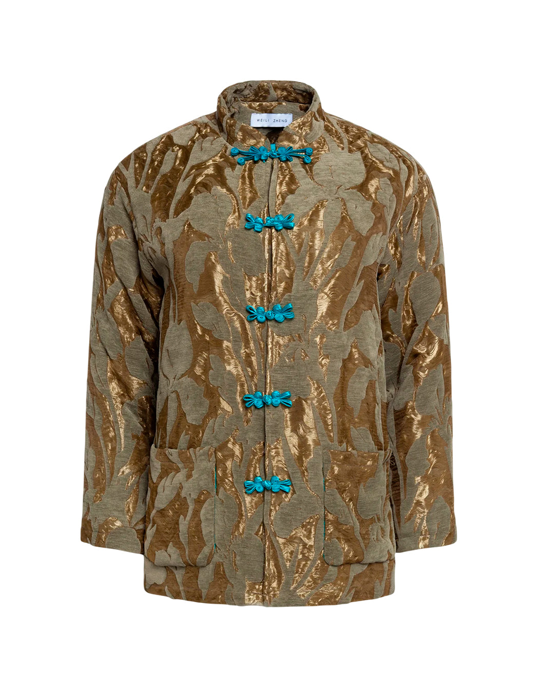 Weili Zheng Giacche casual da Donna Weili zheng, colore Verde Verde