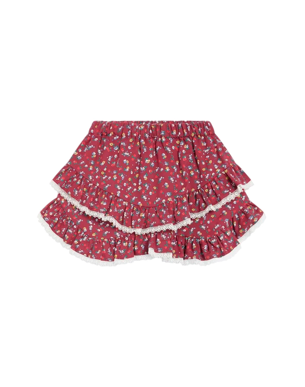 The New Society Minigonne da Bambina The new society, colore Rosso Rosso