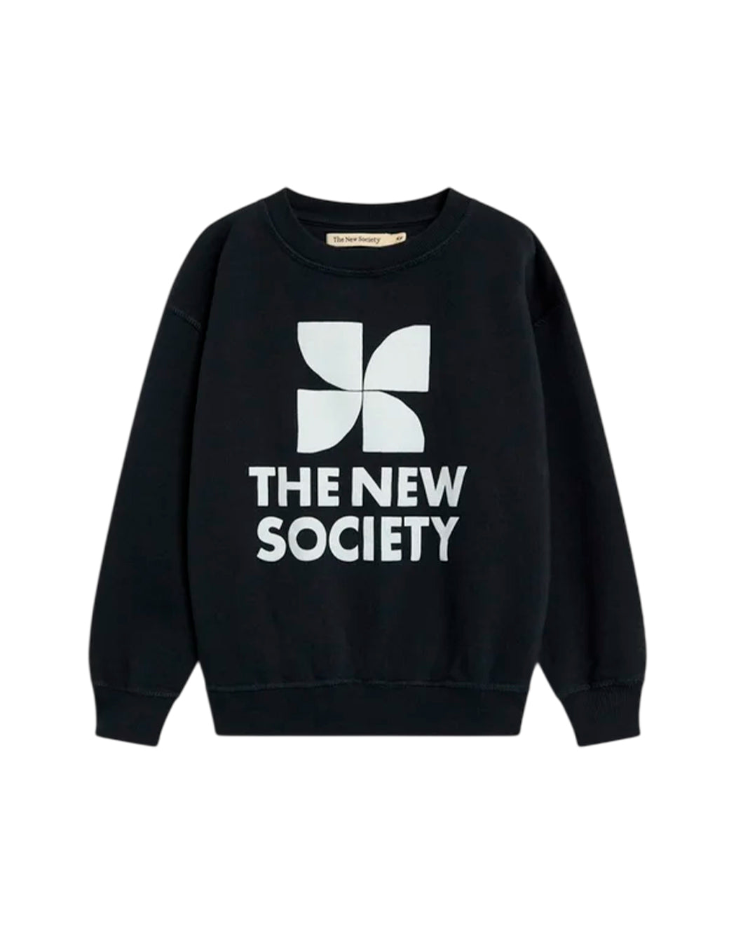 The New Society Felpe girocollo da Bambina The new society, colore Blu Blu