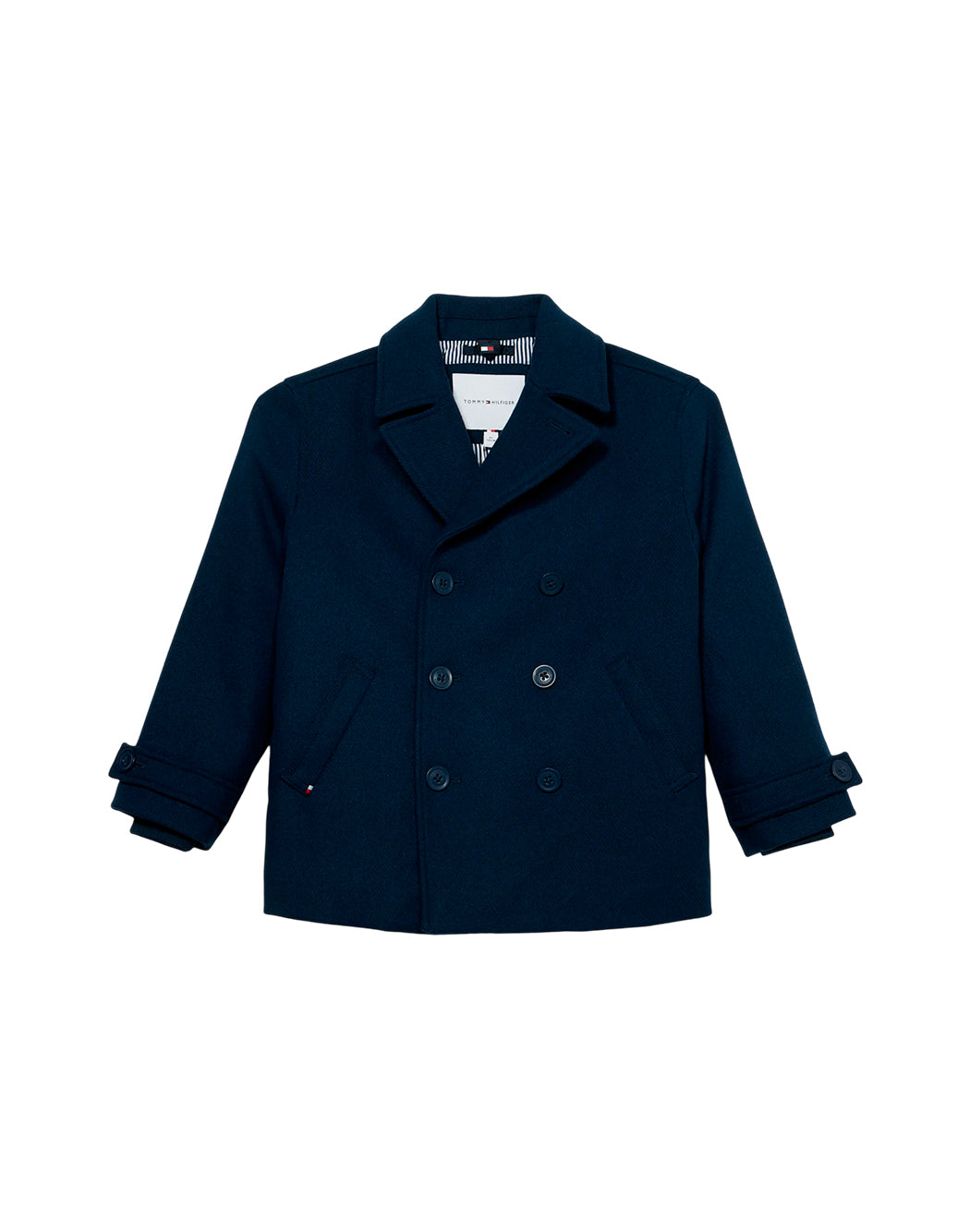 Tommy Hilfiger Cappotti casual da Bambino Tommy hilfiger, colore Blu Blu