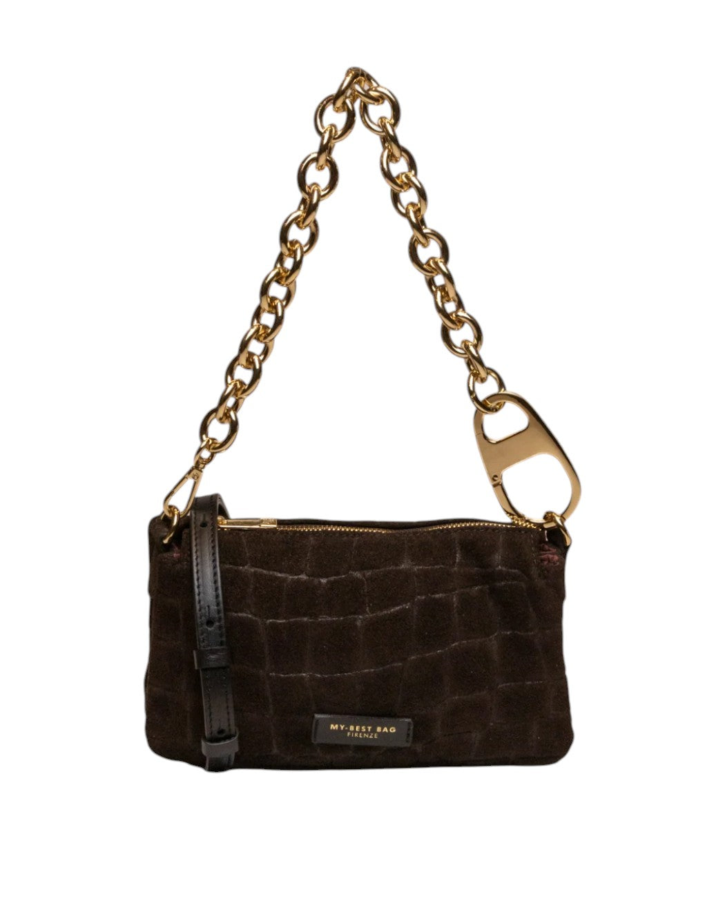 My Best Bags Borse a tracolla da Donna My best bags, colore Marrone Marrone