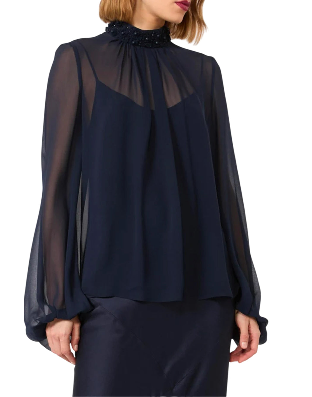 Max Mara Studio Elegante Bluse da Donna Max mara studio elegante, colore Blu Blu