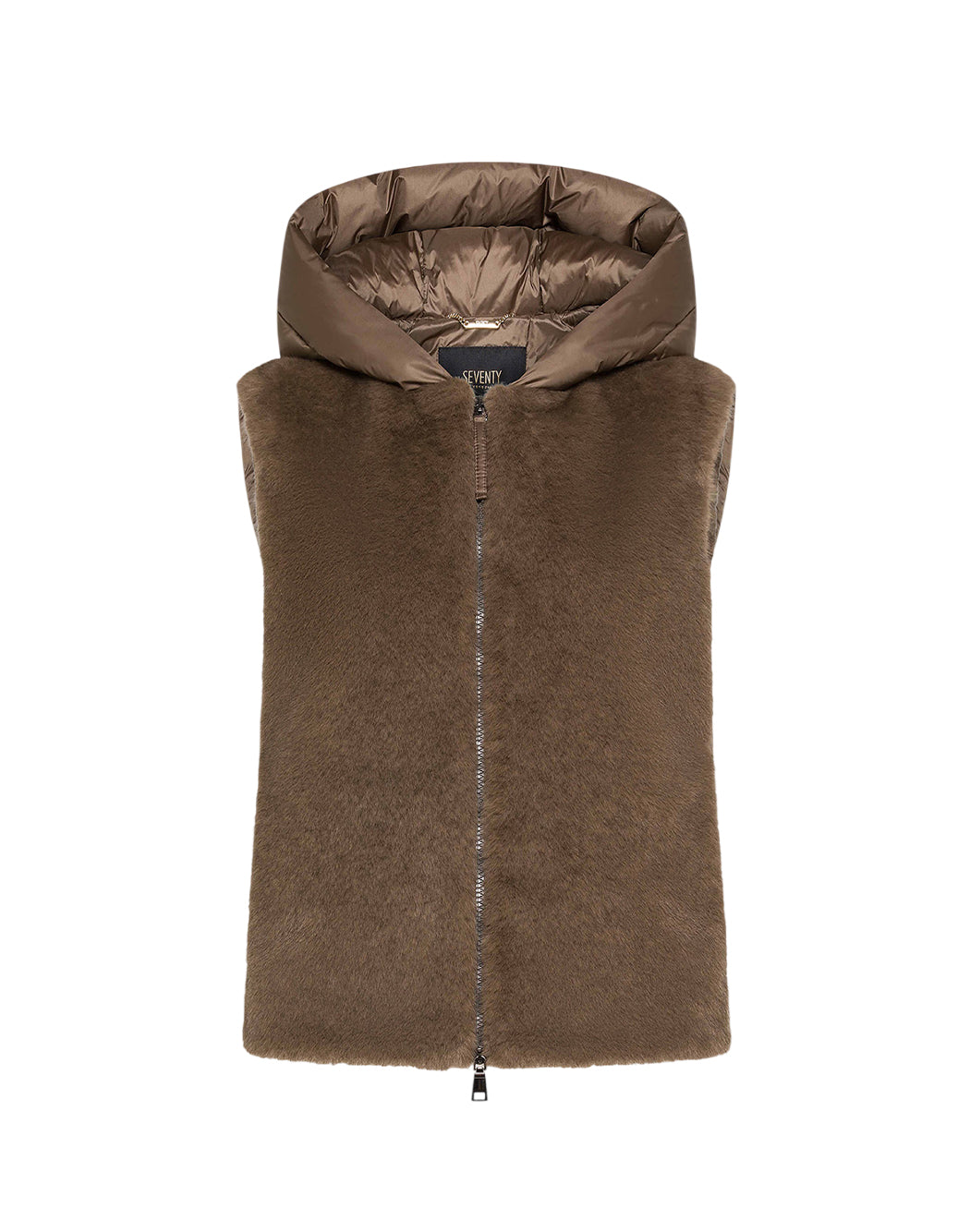 Seventy Gilet da Donna Seventy, colore Marrone Marrone