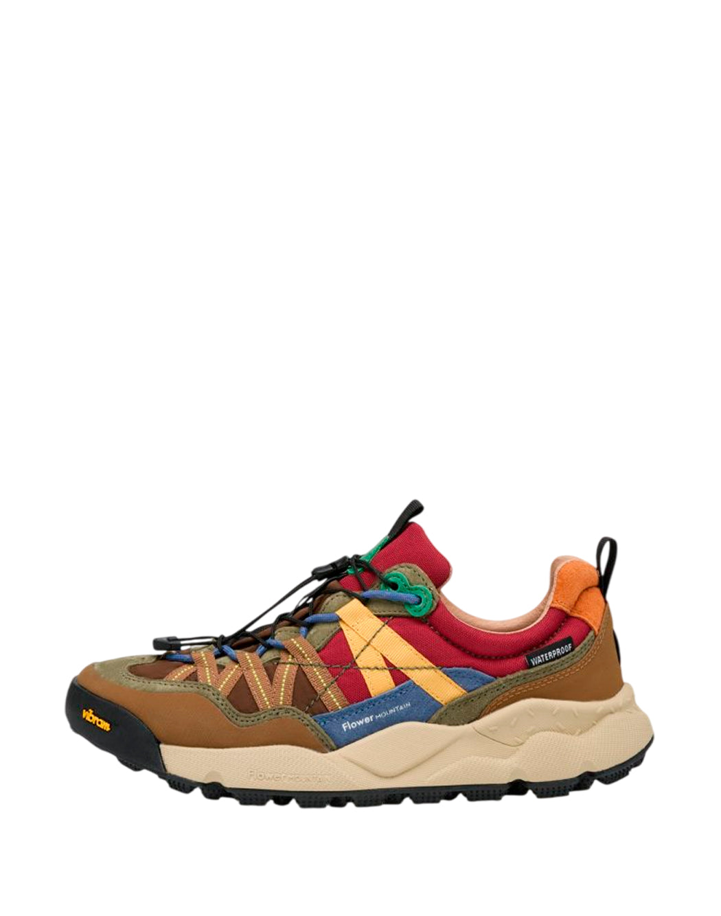 Flower Mountain Sneakers da Uomo Flower mountain, colore Marrone Marrone