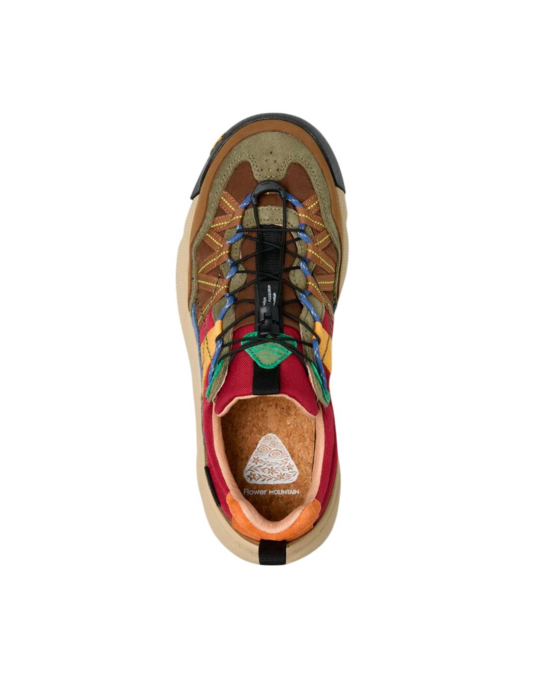 Flower Mountain Sneakers da Uomo Flower mountain, colore Marrone Marrone