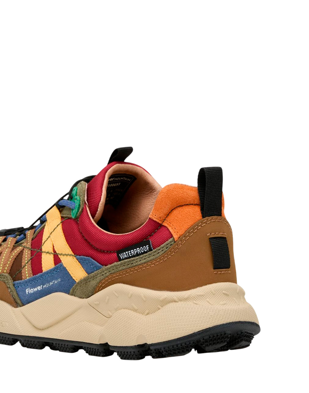 Flower Mountain Sneakers da Uomo Flower mountain, colore Marrone Marrone