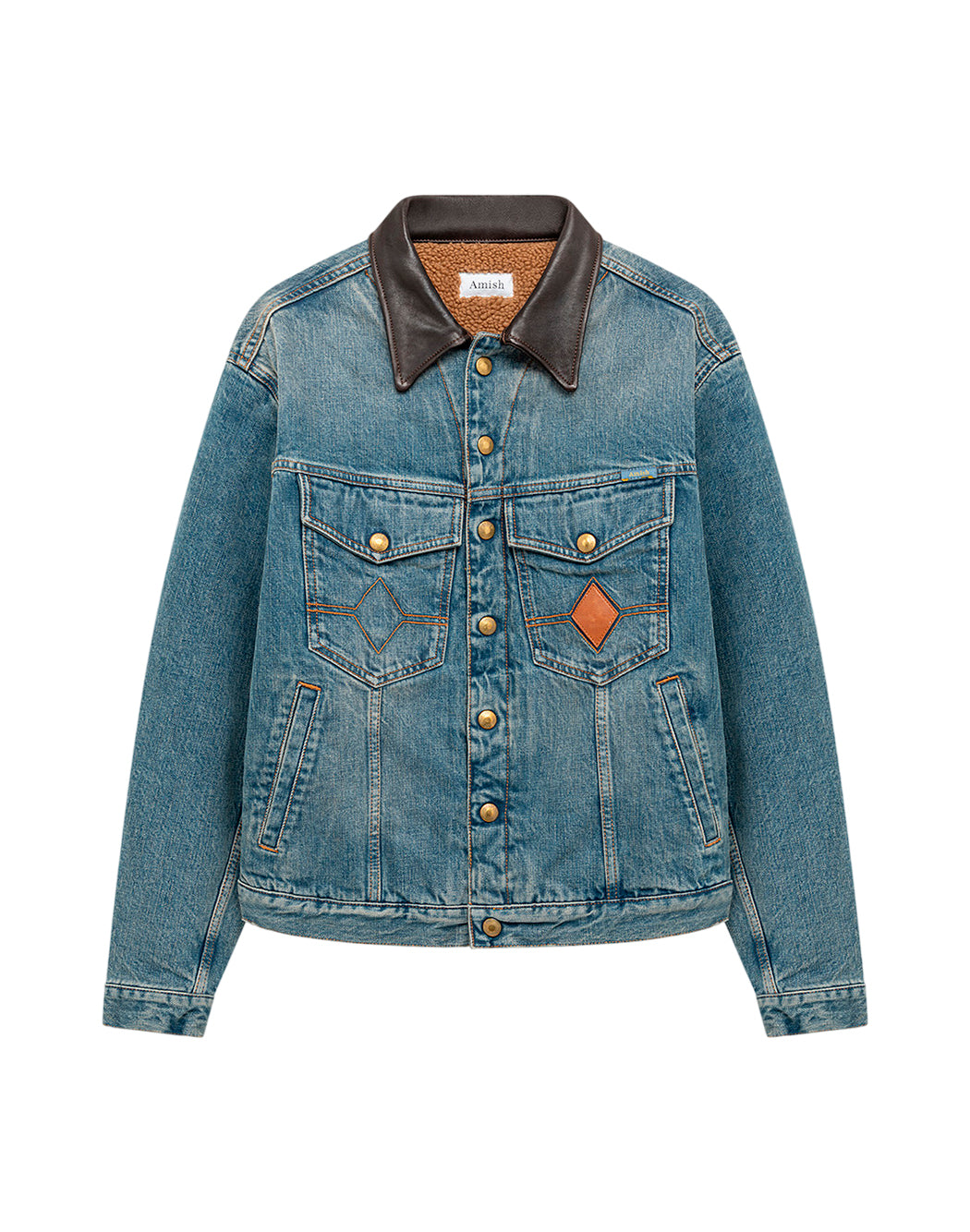 Amish Giacche casual da Uomo Amish, colore Blu Blu