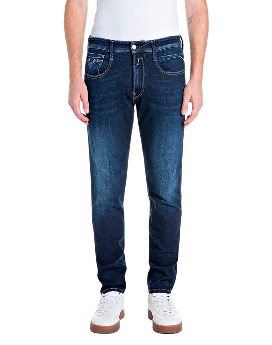 Replay Jeans slim da Uomo Replay, colore Blu Blu