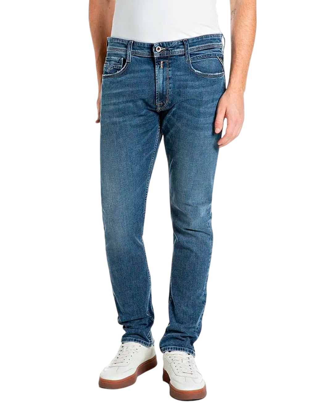Replay Jeans slim da Uomo Replay, colore Blu Blu