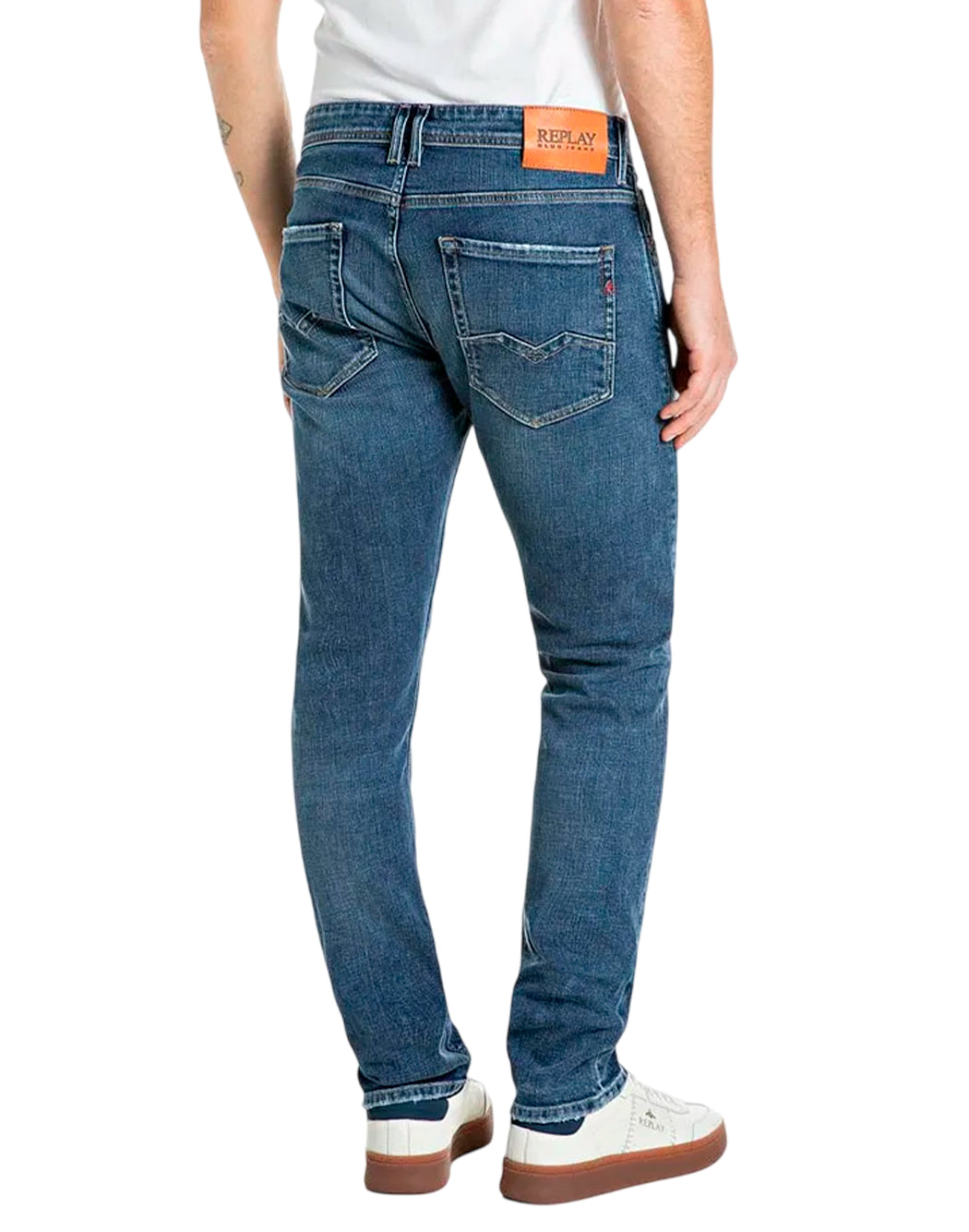 Replay Jeans slim da Uomo Replay, colore Blu Blu