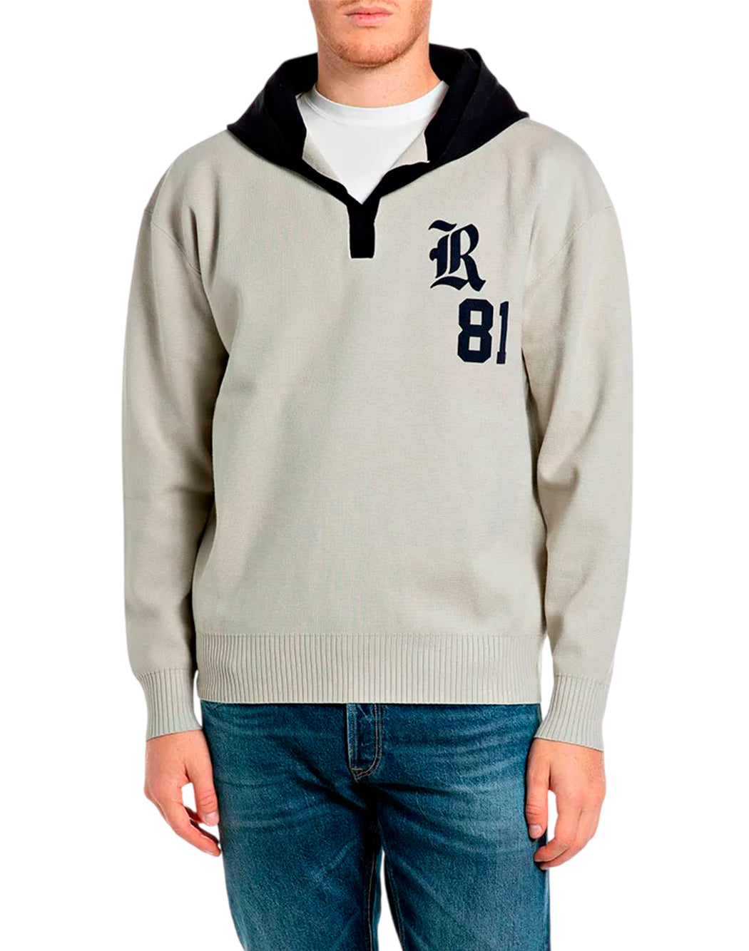 Replay Felpe con cappuccio da Uomo Replay, colore Grigio Grigio