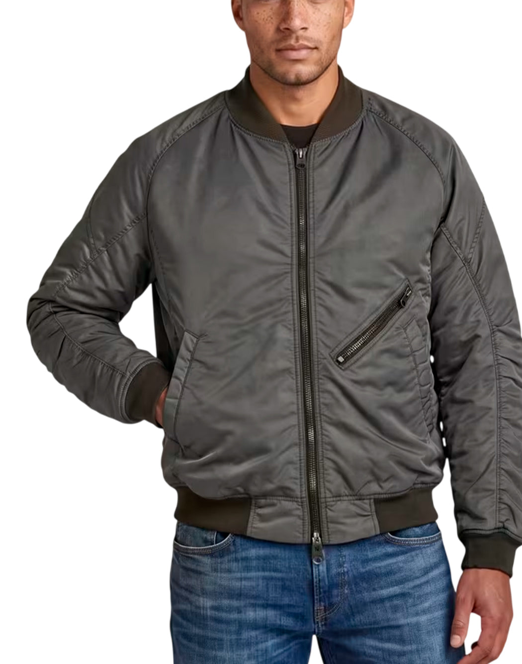 G-star Bomber da Uomo G-star, colore Grigio Grigio