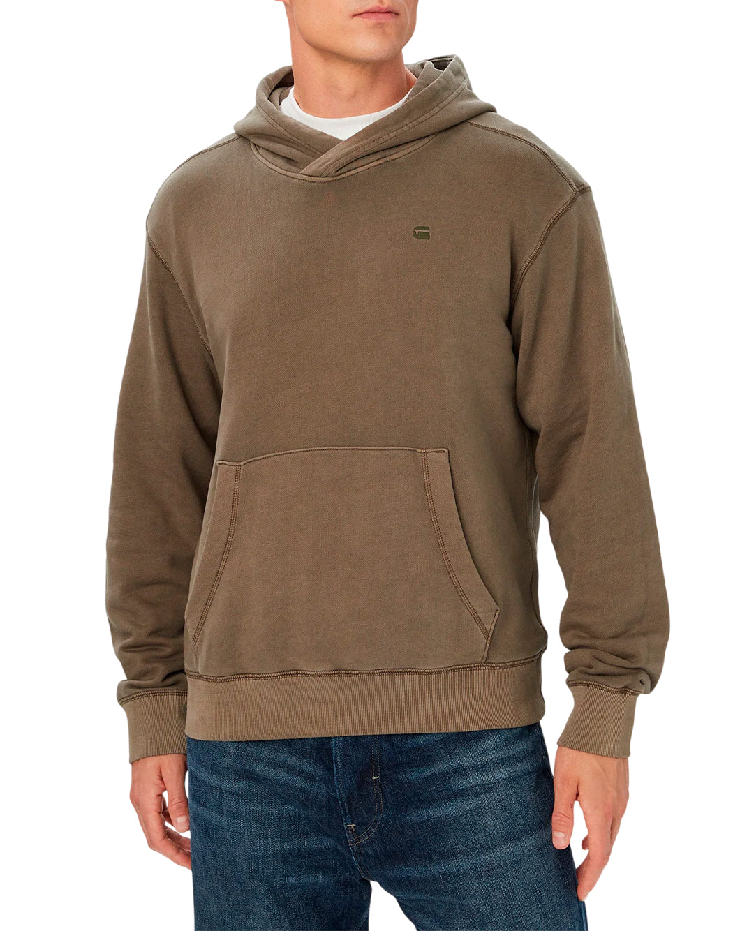 G-star Maglie girocollo da Uomo G-star, colore Marrone Marrone