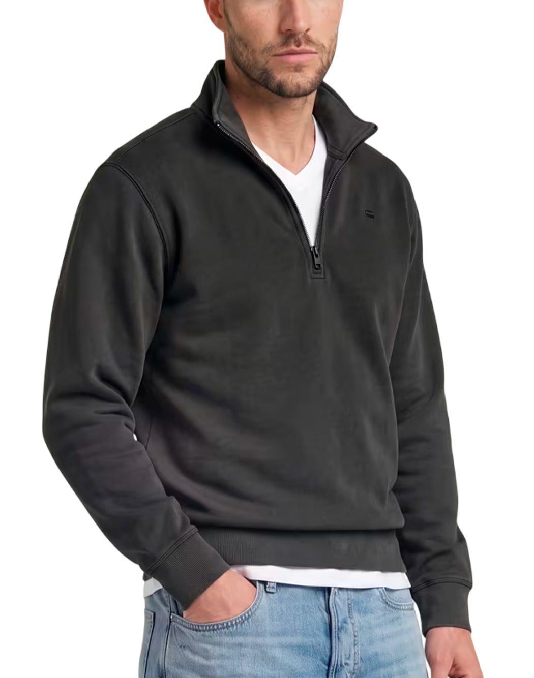 G-star Felpe con zip da Uomo G-star, colore Nero Nero