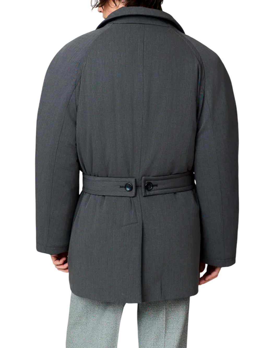 Paura Cappotti doppiopetto da Uomo Paura, colore Grigio Grigio